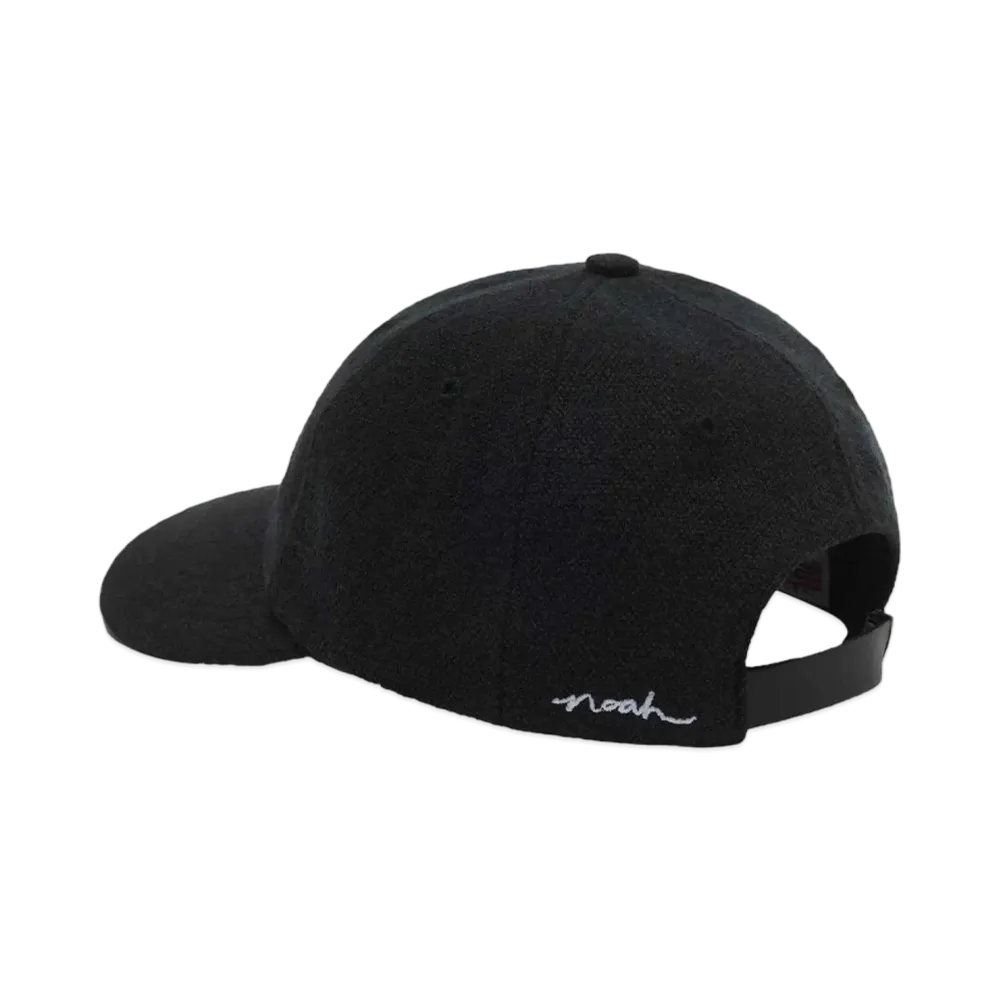Noah Linen 6-Panel "Black"