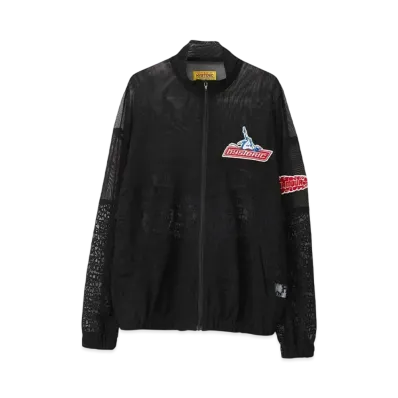 HYSTERIC GLAMOUR Type Logo Pattern Jacquard Blouson "Black"