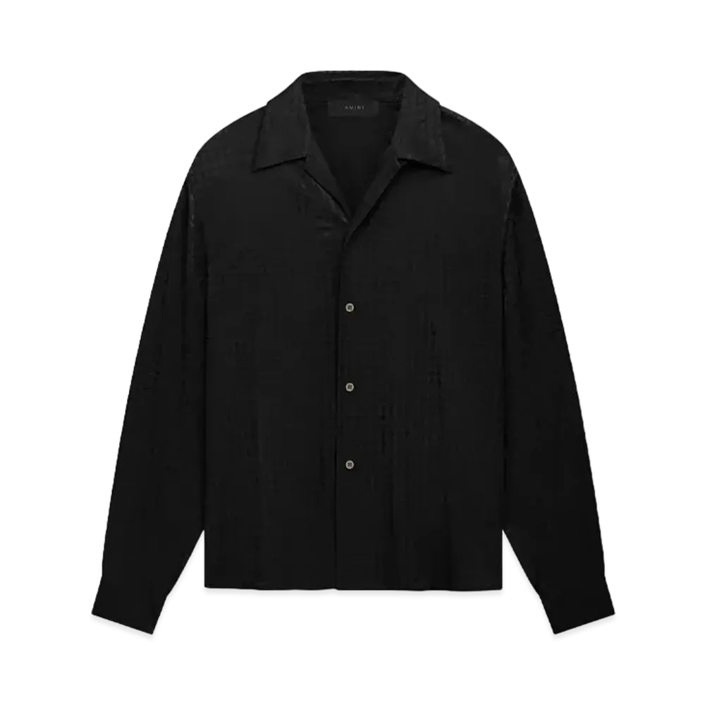 AMIRI MA Quad Long Sleeve Shirt "Black"