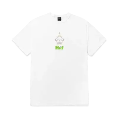 HUF Summer 24 Clownin Around Tee "White"