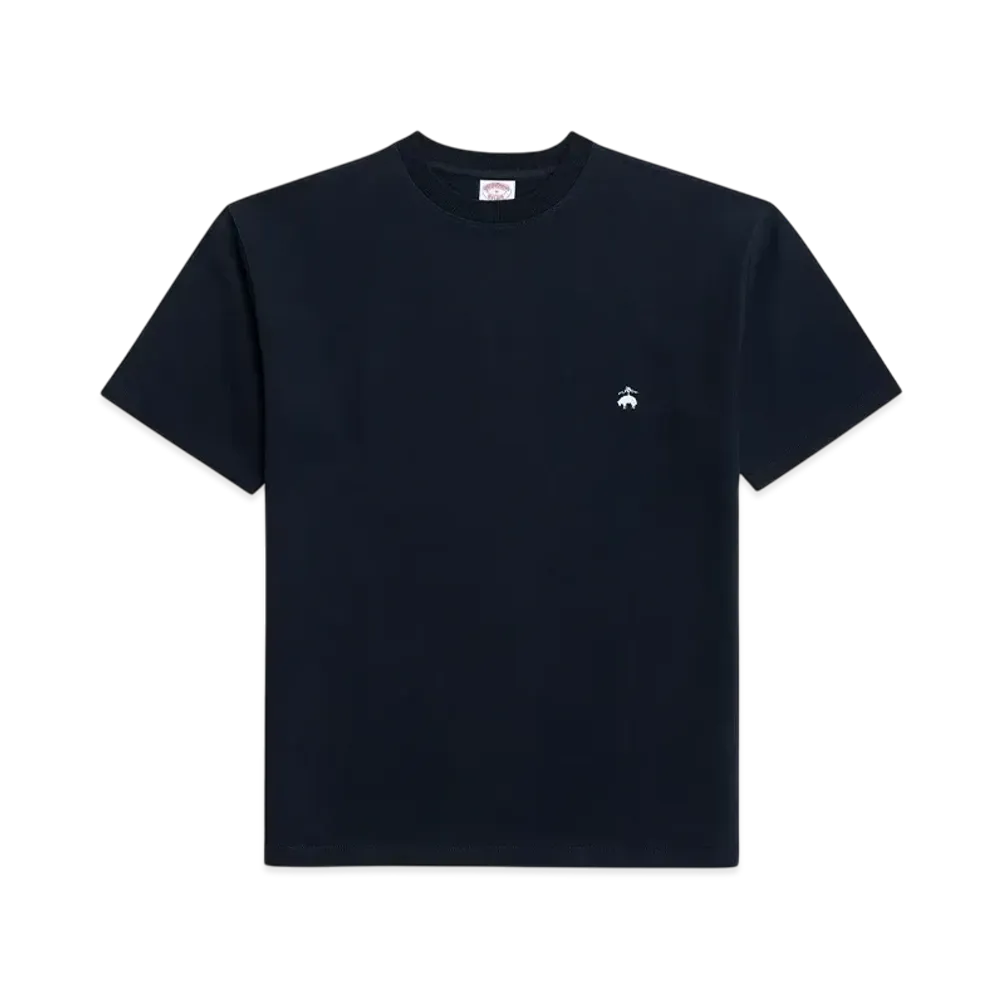 Brooks Brothers USA Cotton Jersey Heavyweight GF Logo T-Shirt "Navy"