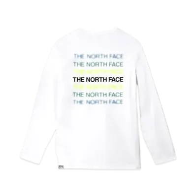 The North Face L/S Graphic Tee "TNF White"