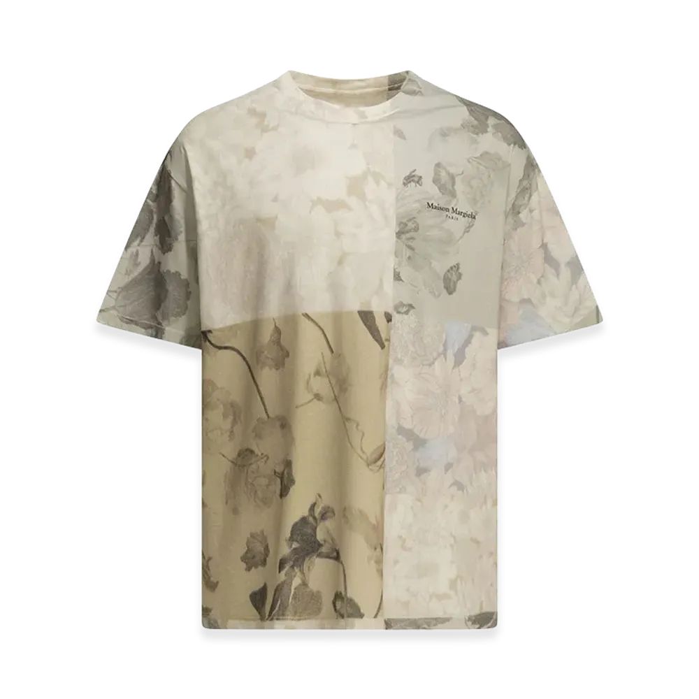 Maison Margiela Crewneck T-Shirt "Beige/Floral"