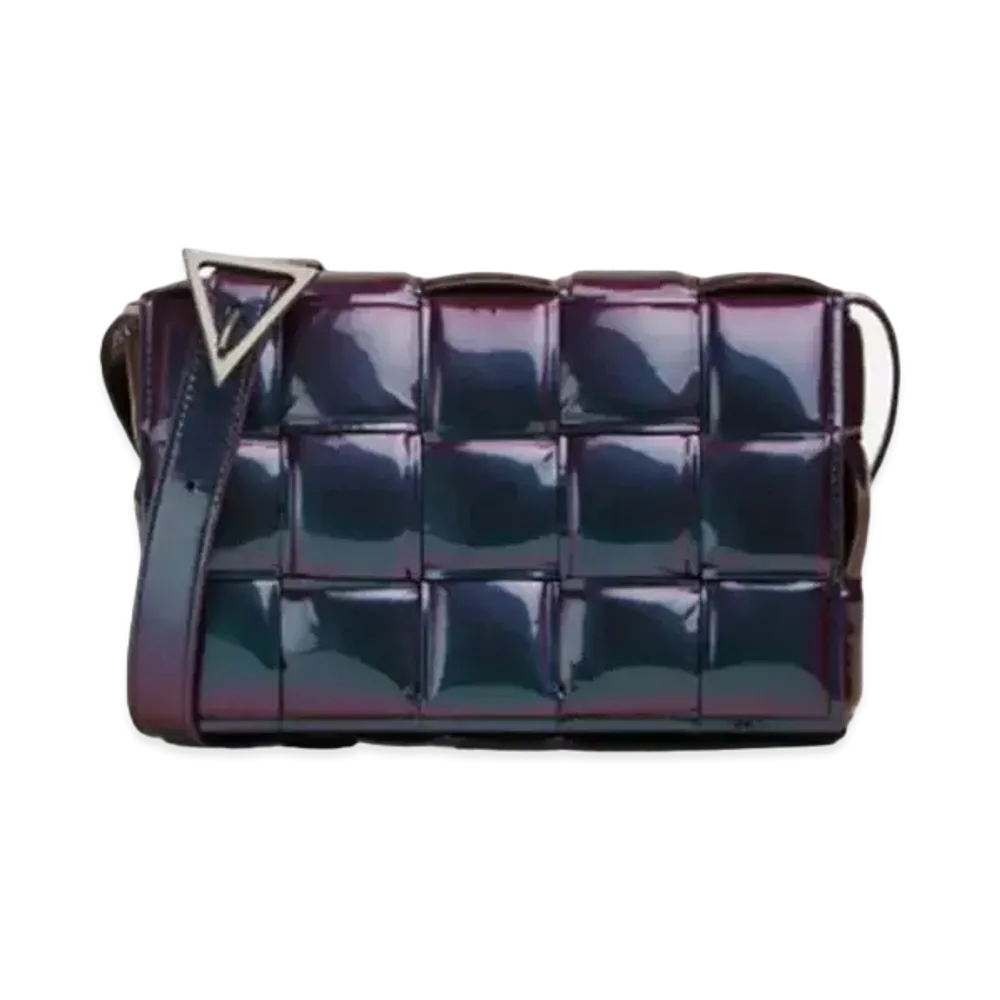 Bottega Veneta Cassette Padded Crossbody Bag "Holographic"