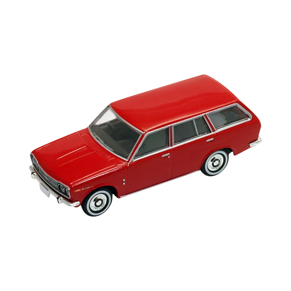 TOMYTEC "TOMICA LIMITED VINTAGE" 1/64 LV-81b Bluebird (Van Deluxe Red)