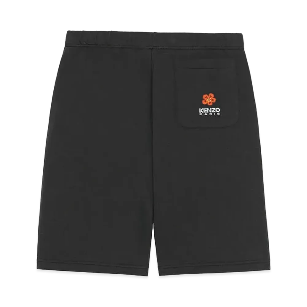 KENZO 'BOKE FLOWER' Crest Short Pants "Black"