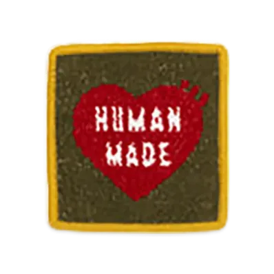 HUMAN MADE Chenille Woven Mini Handkerchief "Green"