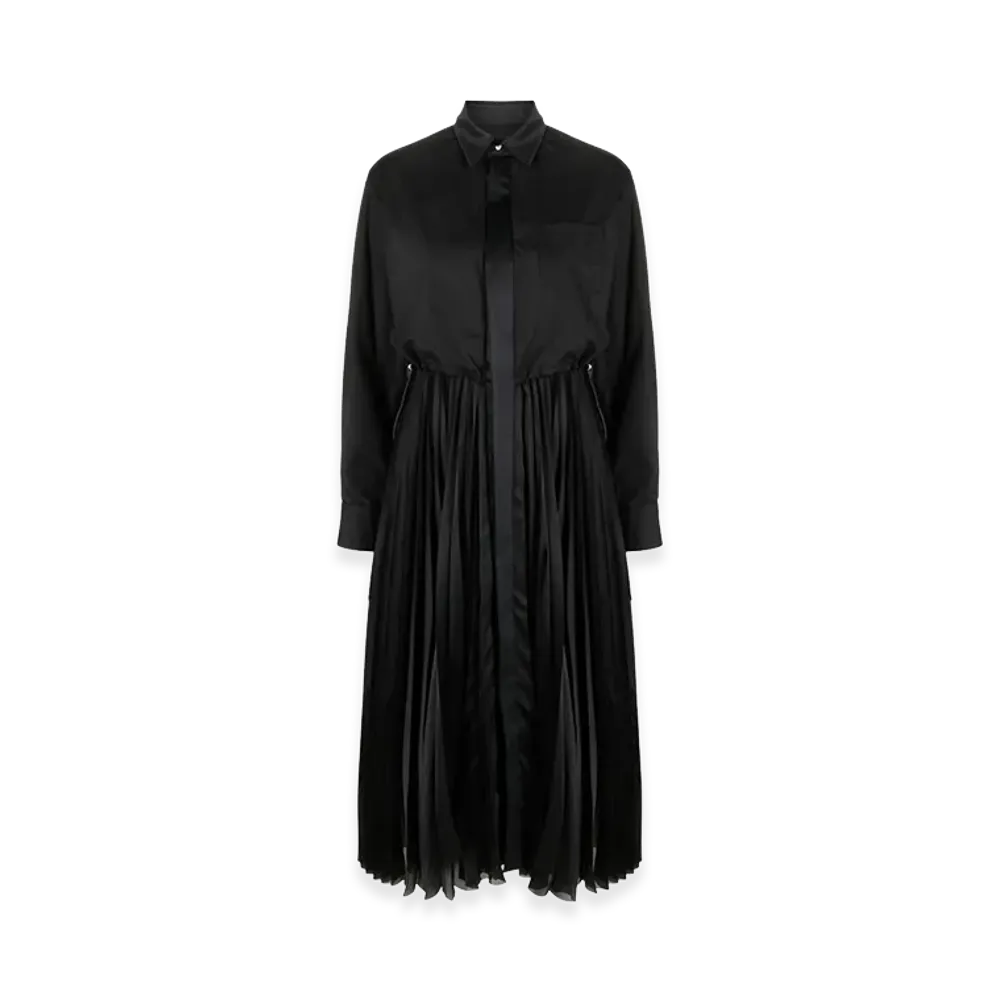 sacai Women's Dresses "Black"