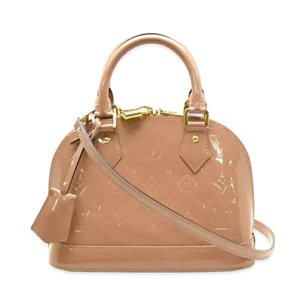 Louis Vuitton Alma BB Monogram Vernis "Rose Velours"