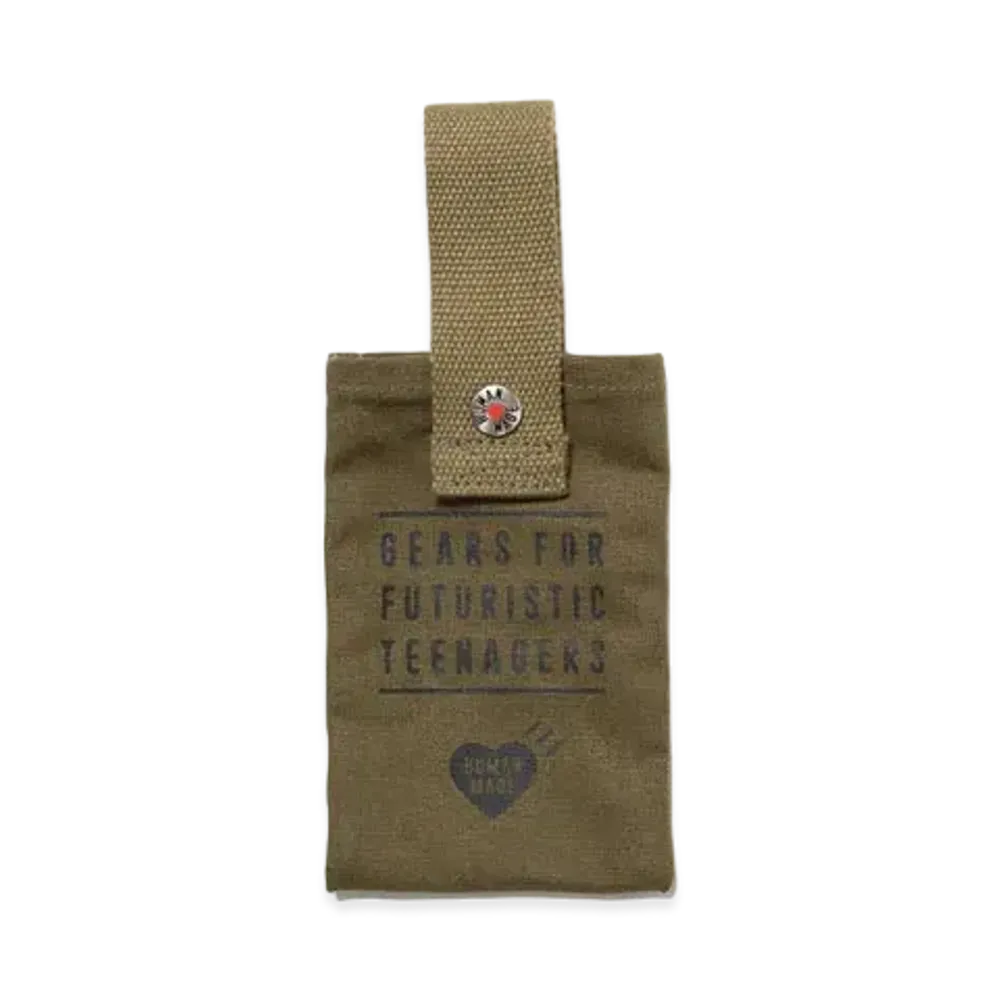 HUMAN MADE Handle Pouch "Olive Drab"