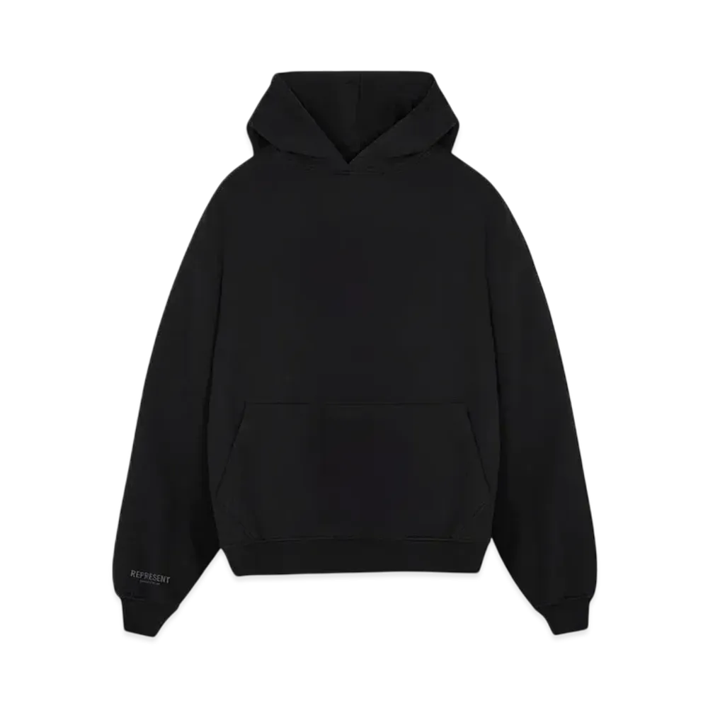 REPRESENT Owners Club Boyfriend Hoodie "Jet Black"