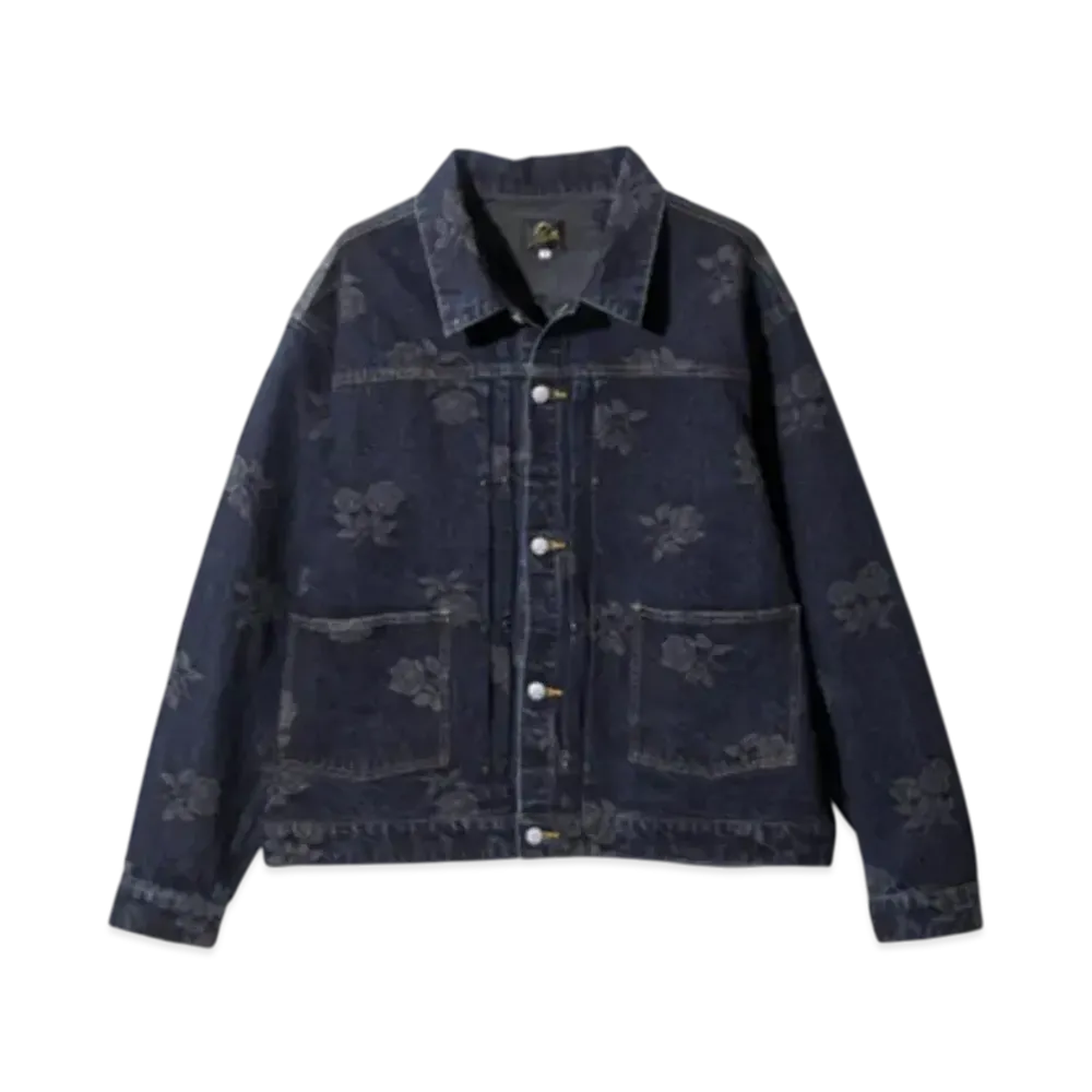 NEEDLES M.W. Jean Jacket-13OZ Denim/Rose JQ. "Indigo"