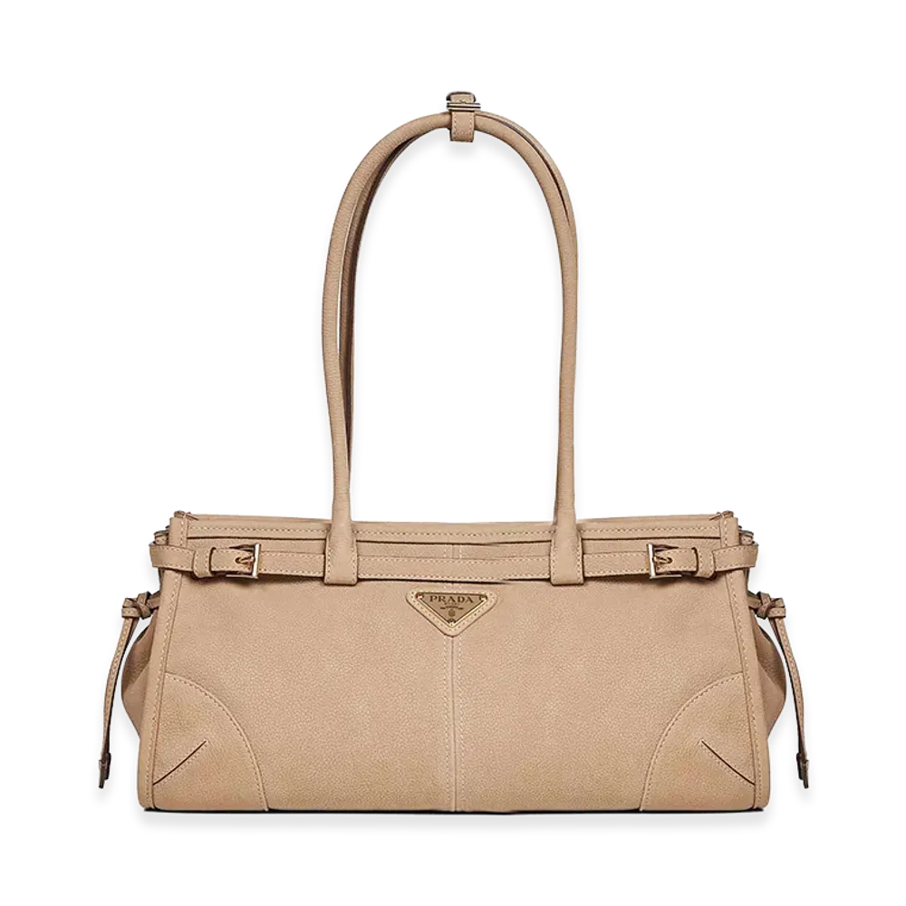 PRADA Women's Handbag "Beige"