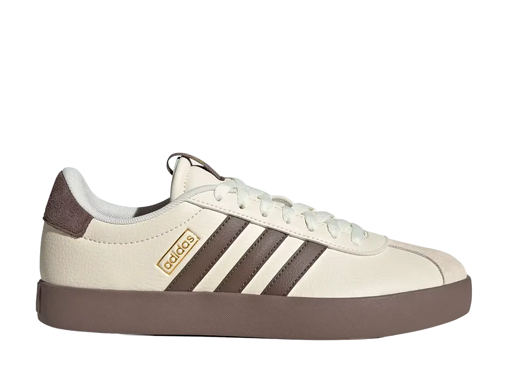 adidas Women's VL Court 3.0 "Off White/Earth Strata/Gold Metallic"