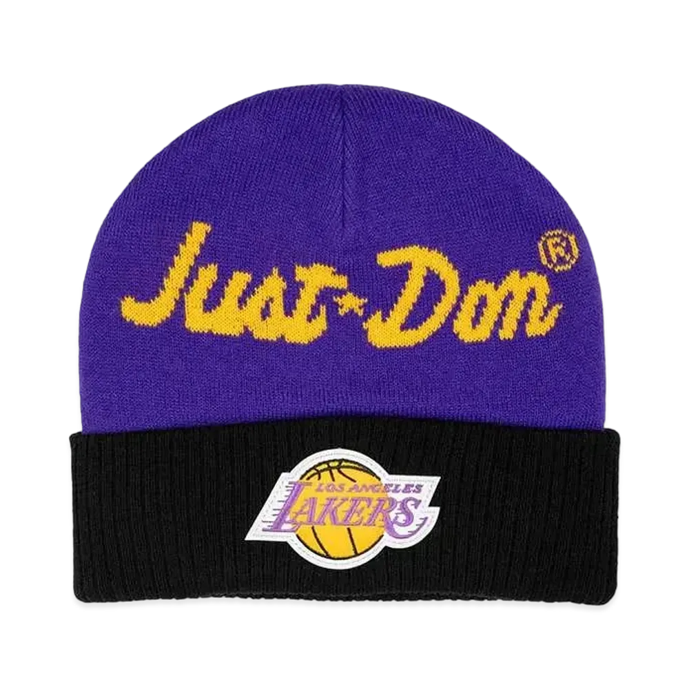Just Don Los Angeles Lakers Beanie "Purple"