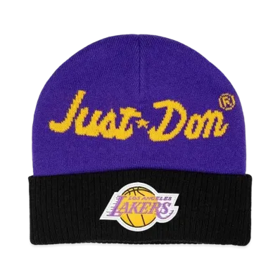 Just Don Los Angeles Lakers Beanie "Purple"
