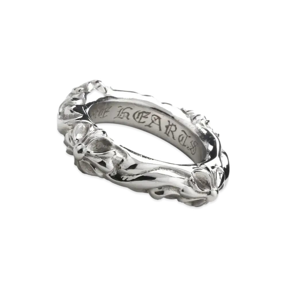 Chrome Hearts PT900 SBT Band Ring "Silver"