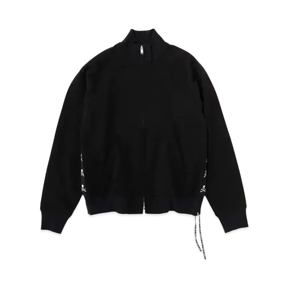 mastermind JAPAN Standcollar Taped Track Jacket "Black Tape"