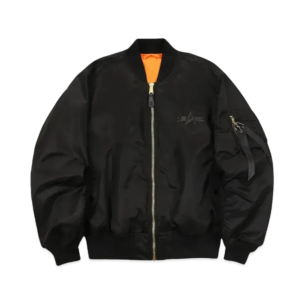 Alpha Industries x LE SSERAFIM MA-1 Flight Jacket "BLACK"