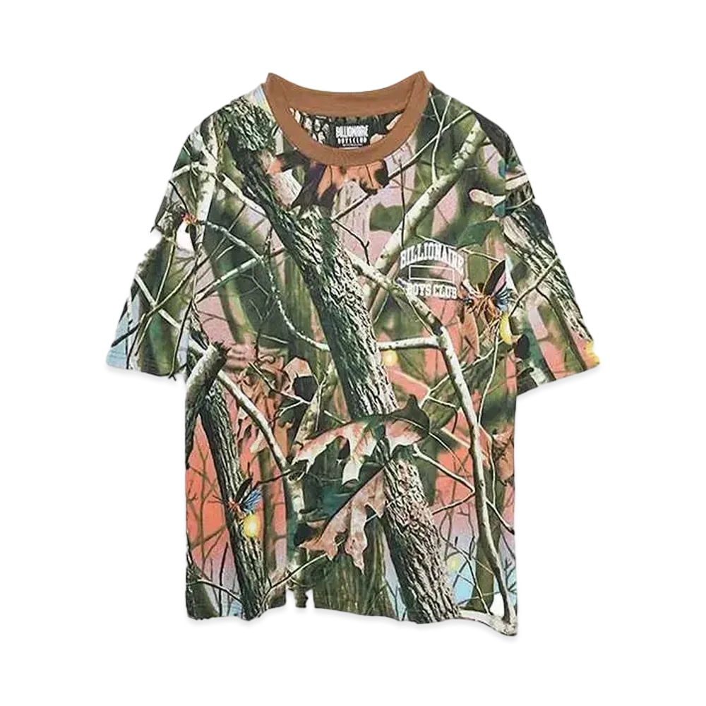 BILLIONAIRE BOYS CLUB BB DEEP WATER HEAVYWEIGHT CROPPED T-SHIRT "TOFFEE"