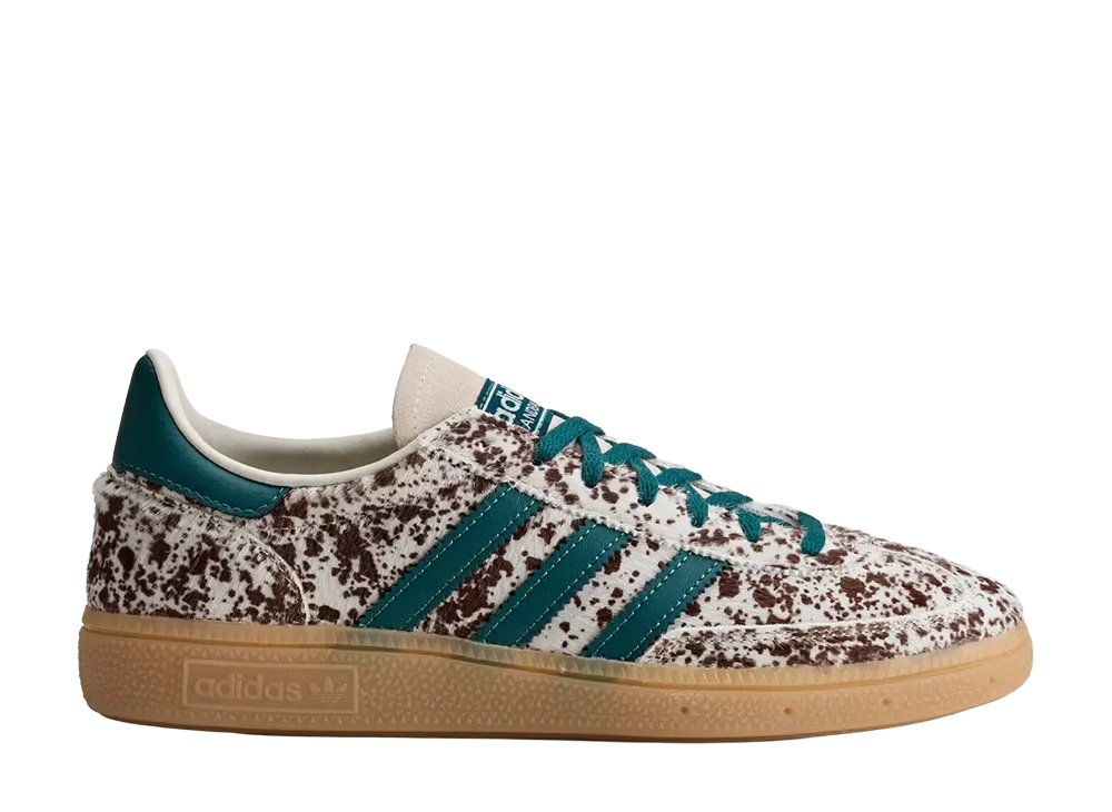 adidas Women's Handball Spezial "Off White/Rich Green/Dark Brown"