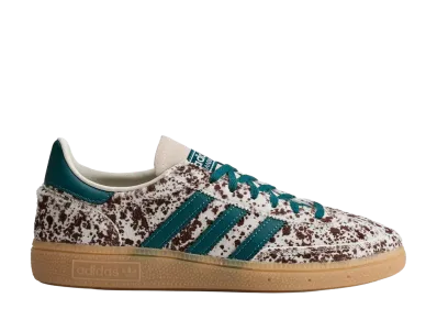 adidas Women's Handball Spezial "Off White/Rich Green/Dark Brown"