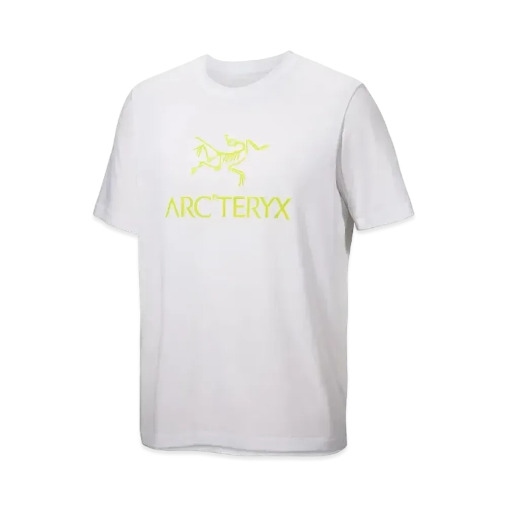 ARC'TERYX Arc Word Logo Short Sleeve Men's X000007991 "White Light"