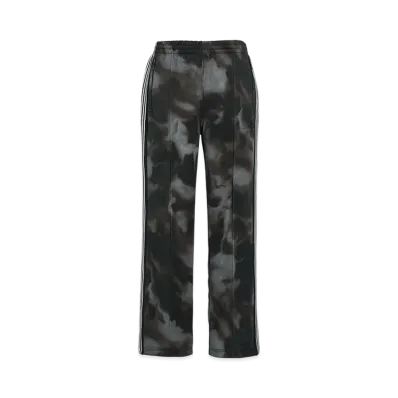 NEEDLES x STUDIOUS Exclusive Track Pant - Poly Smooth - Printed Tie Dye "Black"