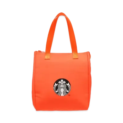 BEAMS x STARBUCKS Cooler Bag S "Orange"