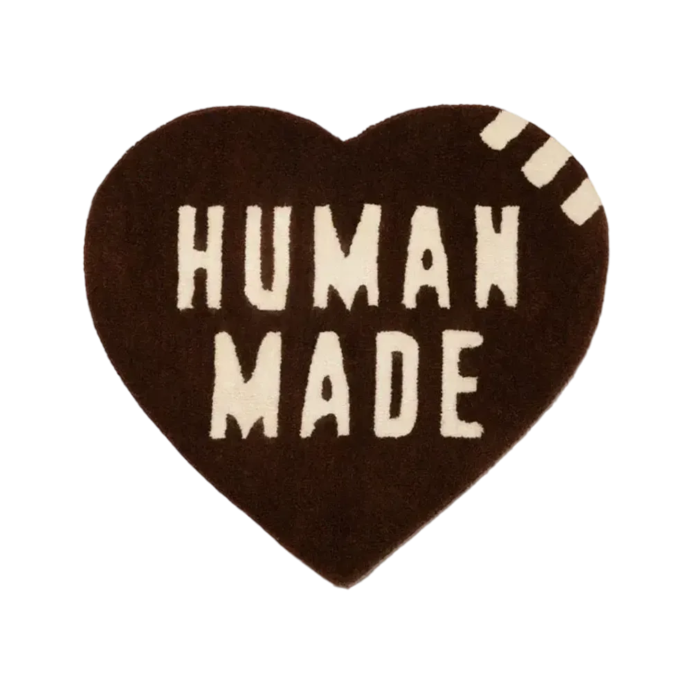 HUMAN MADE Heart Rug Medium "Brown"