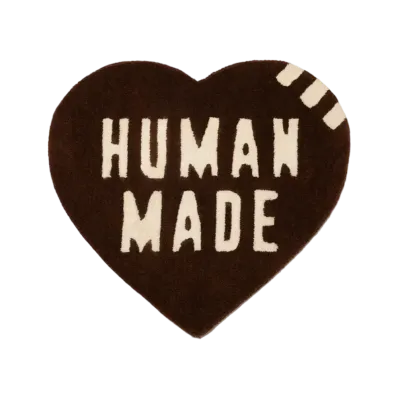 HUMAN MADE Heart Rug Medium "Brown"