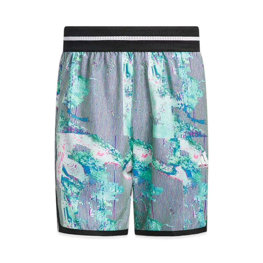 adidas Crazy Light AOP Shorts "White/Black"