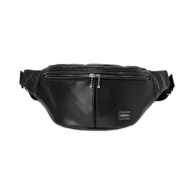 PORTER Lewis Leathers Waist Bag "Black"