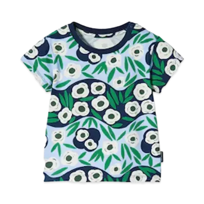 Uniqlo x Marimekko Baby Graphic T-Shirt "Blue"