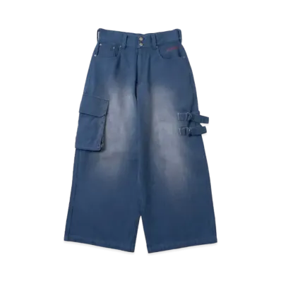 BADWAY blast cargo painter pants "Navy"