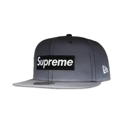 Supreme Gradient Box Logo New Era "Black"
