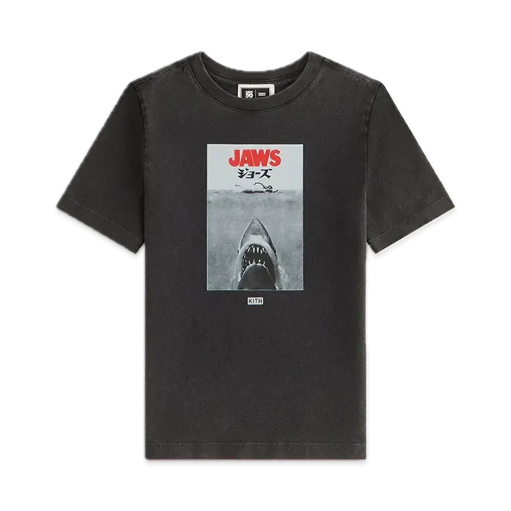 Kith Kids for JAWS Japanese Poster Vintage Tee "Black"