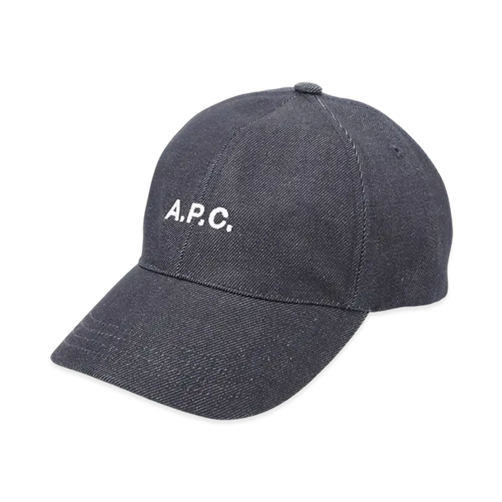 A.P.C. Charlie Baseball Cap Size 56 "Indigo"