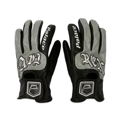 PALACE Avirex Leather Gloves "Black"