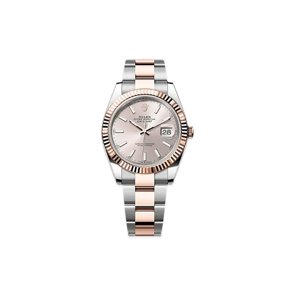 ROLEX Datejust 41 Oystersteel & Everose Gold "Everose Gold"
