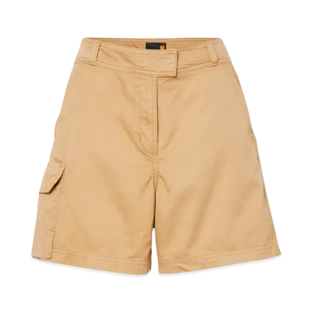 Timberland Ladies Brooklyn Utility Cargo Shorts "Light Wheat Boots"