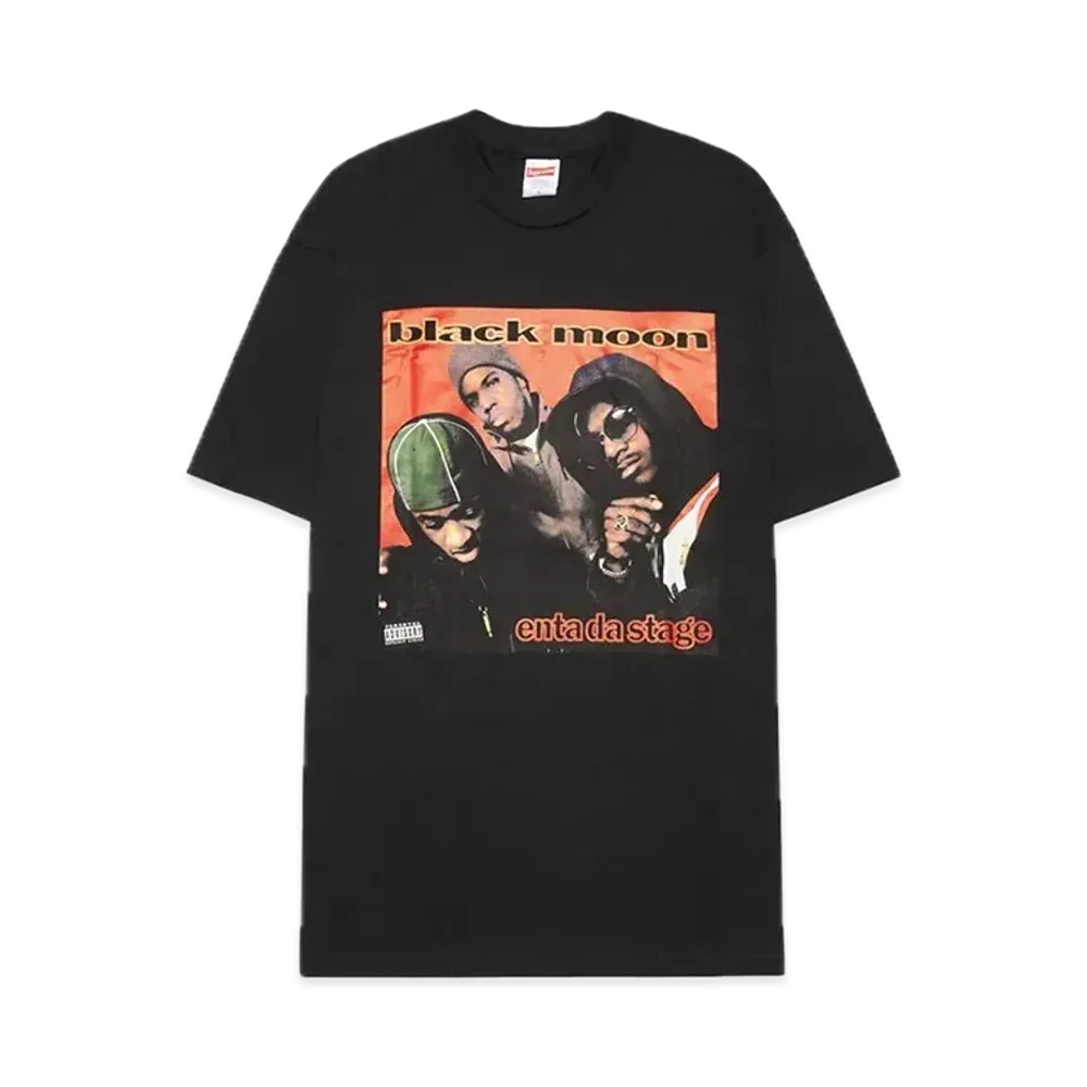 Supreme x Duck Down Music Enta Da Stage Tee "Black"