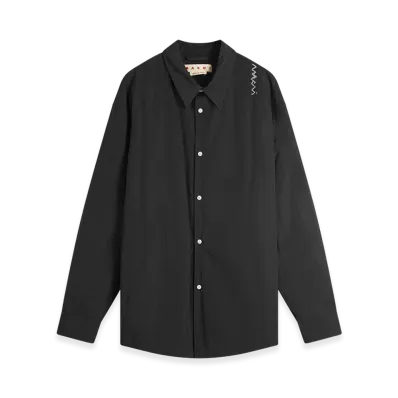 MARNI Nylon Overshirt "Black"