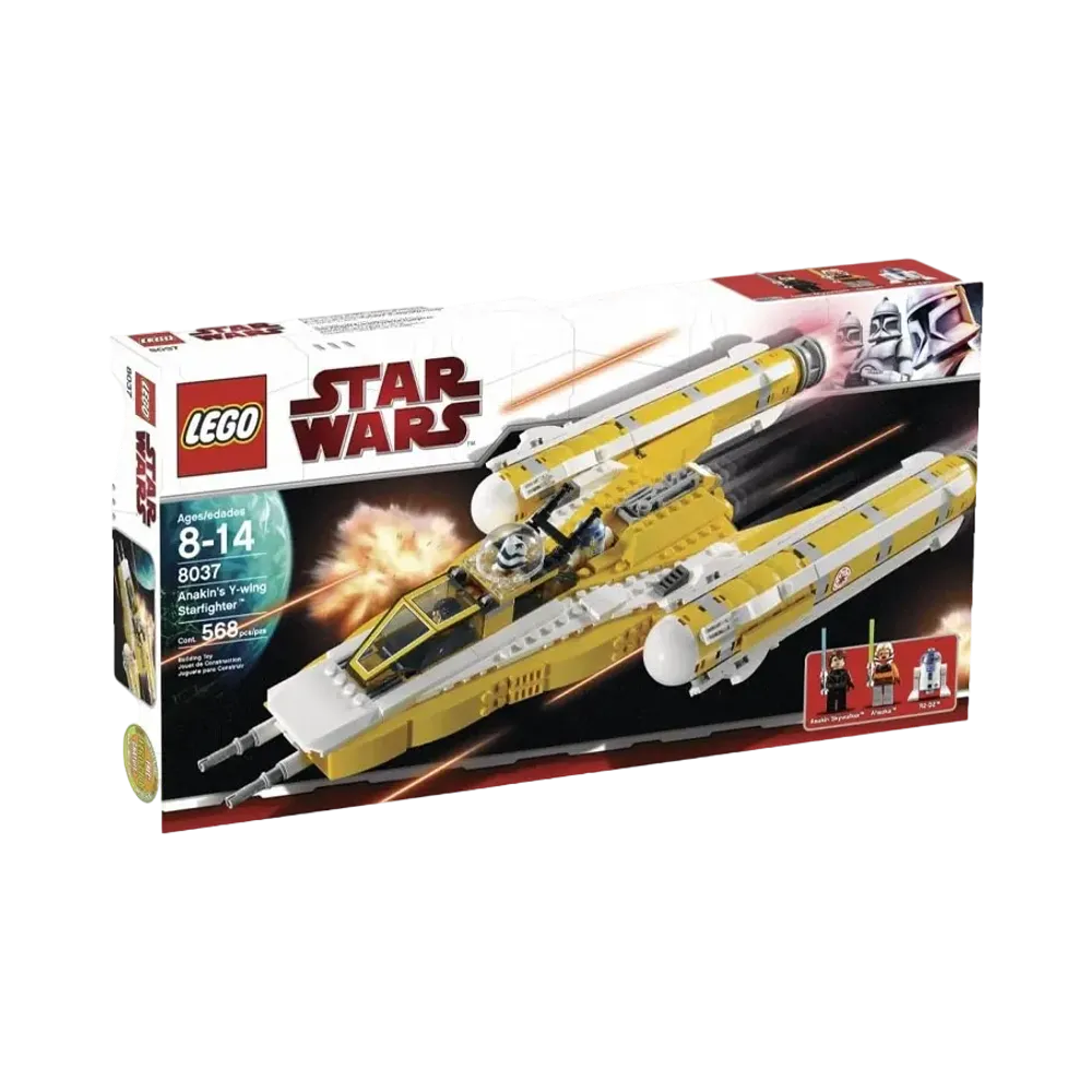 LEGO STAR WARS "Anakin's Y-wing Starfighter" [8037]