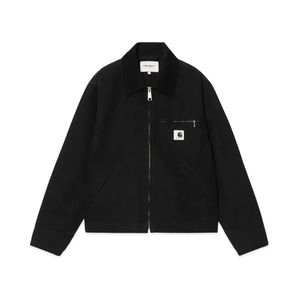 Carhartt WIP W' Og Detroit Jacket "Black/Black(Rinsed)"