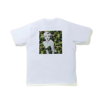 A BATHING APE / Marilyn Monroe Iconic Tee "White"