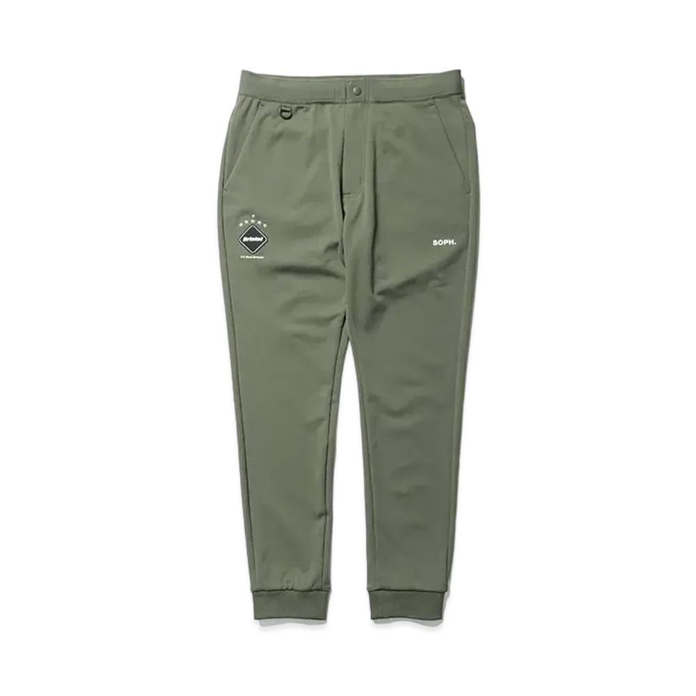 F.C.REAL BRISTOL PDK Ribbed Pants "Khaki"