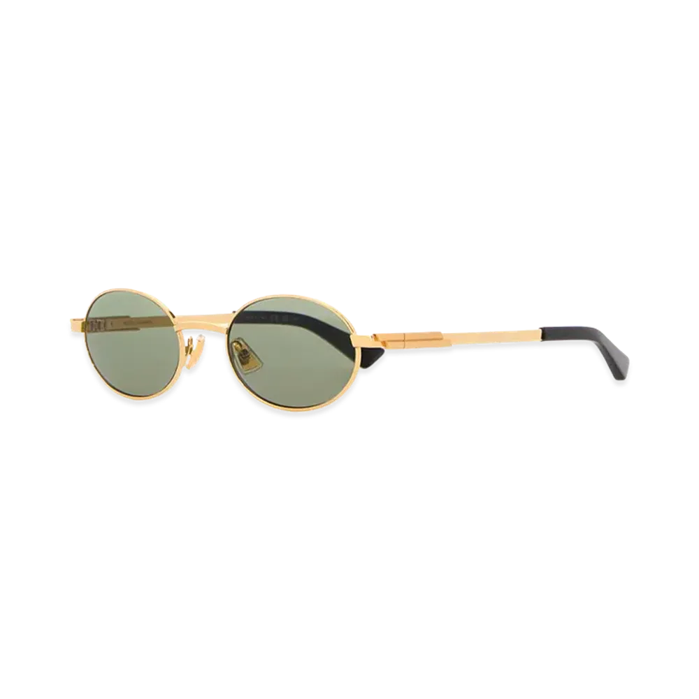 Bottega Veneta Women's Metal Classic Sunglasses "Gold"