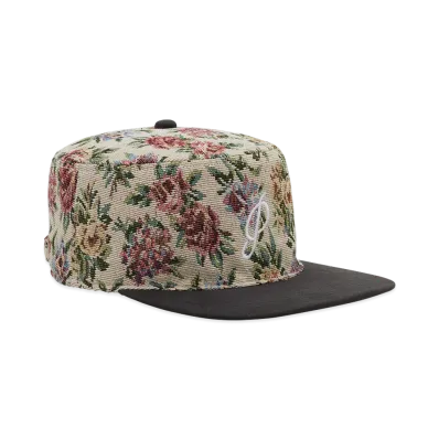 POINTLESS JOURNEY Flower Pillbox Cap "Ivory"