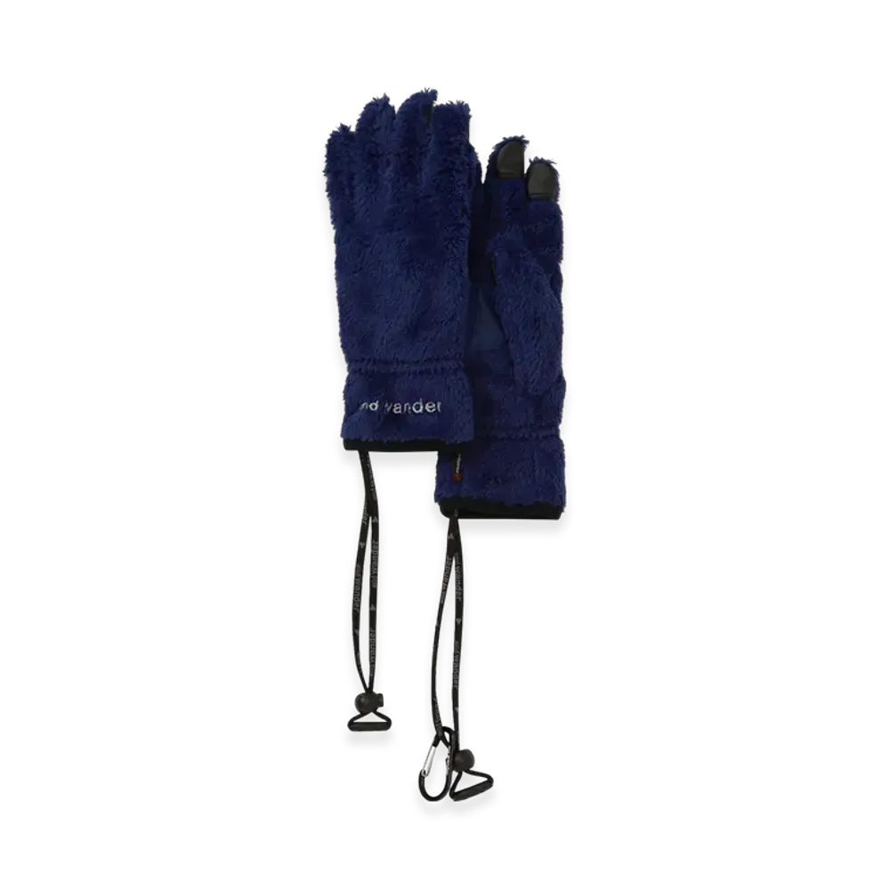 and wander High Loft Fleece Glove "Blue"